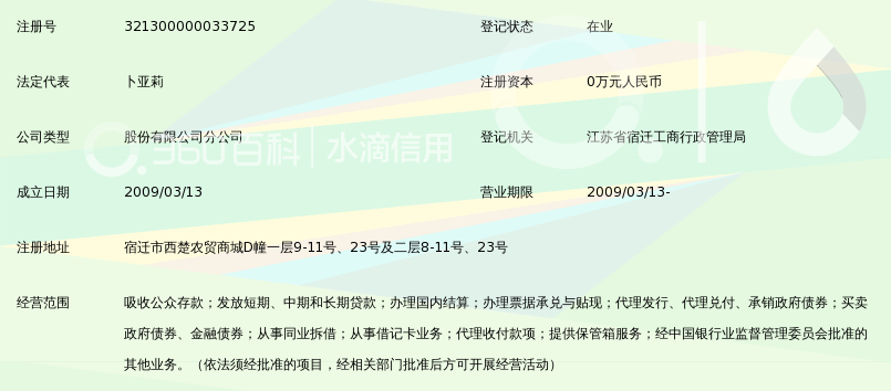 江苏民丰农村商业银行股份有限公司西郊支行