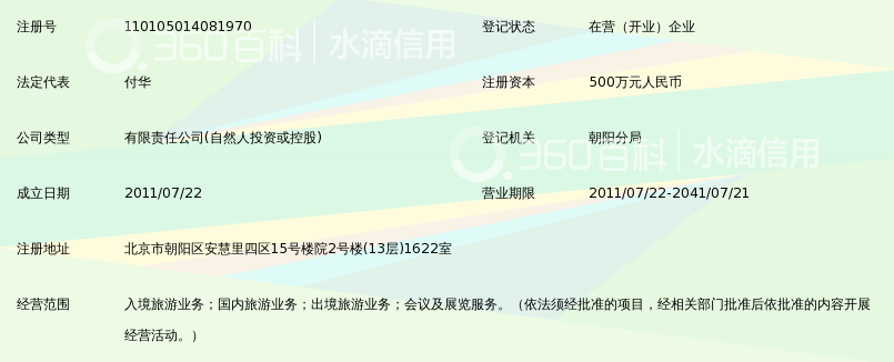 北京达美国际旅行社有限责任公司_360百科