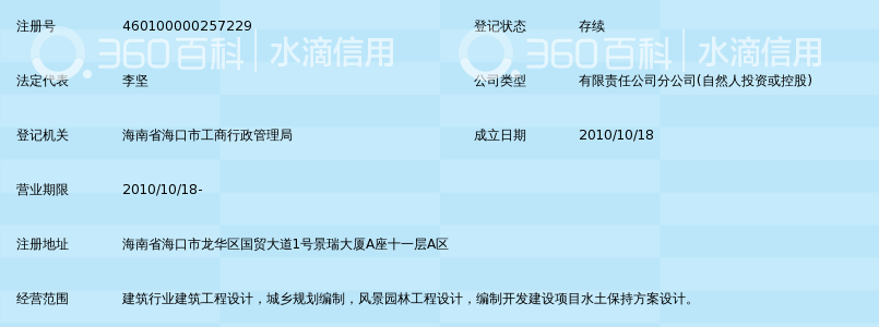 广东建筑艺术设计院有限公司海南分公司_360