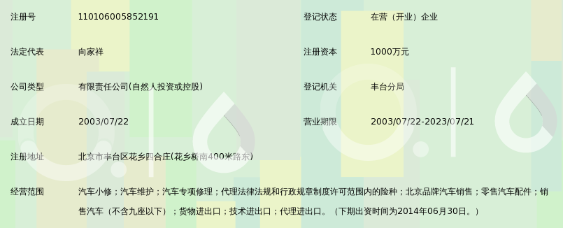 北京联发志成汽车维修服务有限公司_360百科