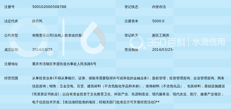 重庆市正宇投资控股有限公司_360百科