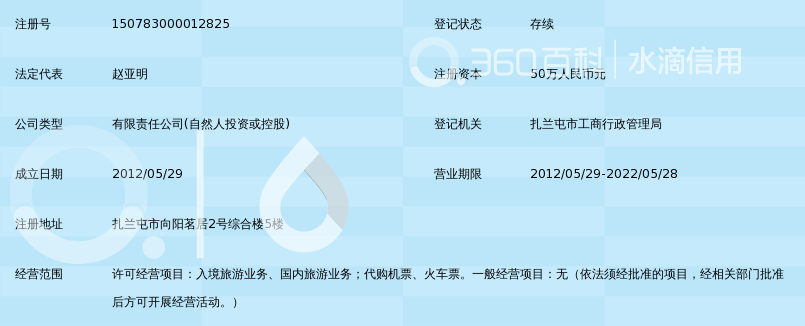 呼伦贝尔市北国风光旅行社有限公司_360百科