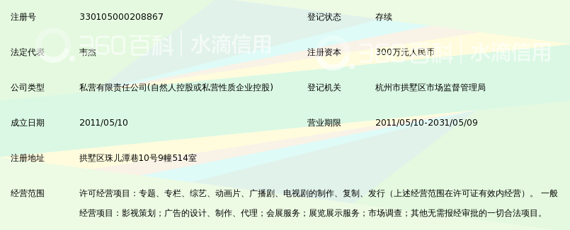 杭州和润影视有限公司