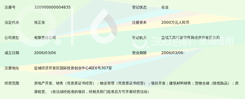 盐城东方新天地置业有限公司