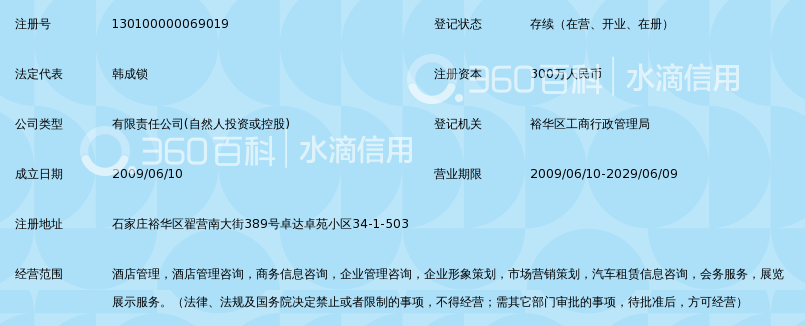 石家庄中联宾悦酒店管理咨询有限公司_360百