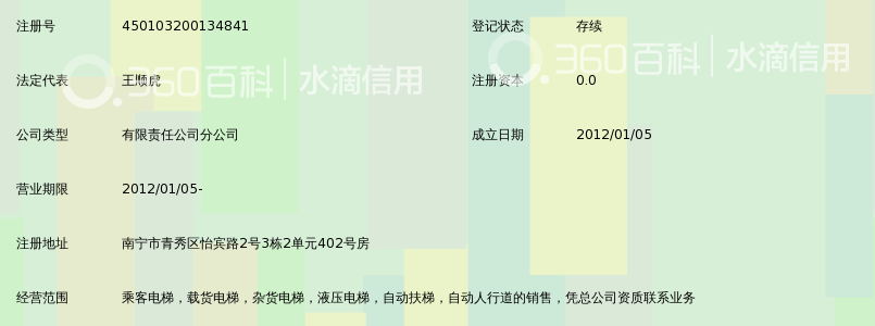青海劳安电梯有限公司南宁分公司_360百科