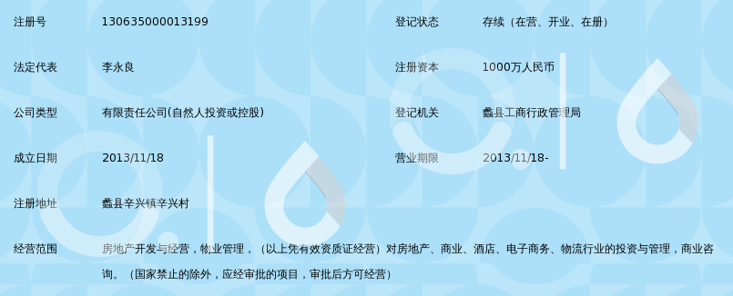 蠡县中泰阳光房地产开发有限公司_360百科