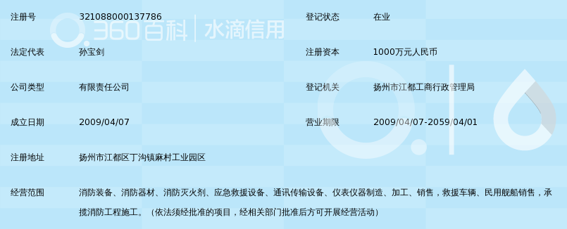 扬州市虹安消防装备有限公司