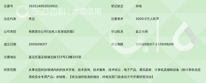 上海京颐信息科技有限公司