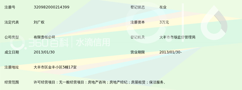 大丰金典房地产咨询有限公司