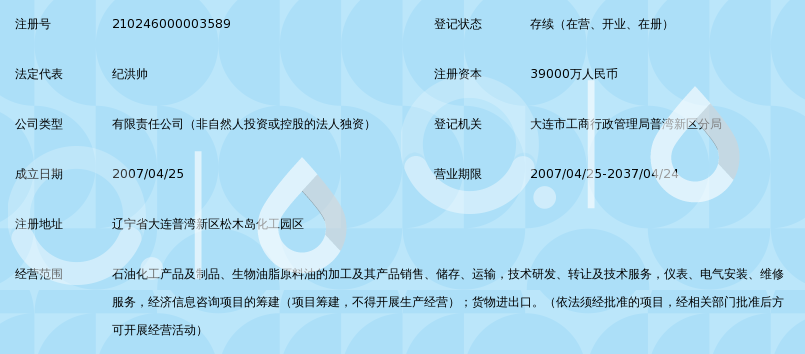 大连锦源石油化工有限公司_360百科