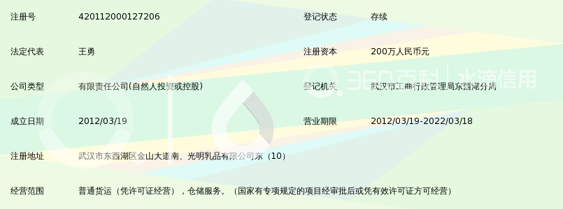 武汉京昌物流有限公司