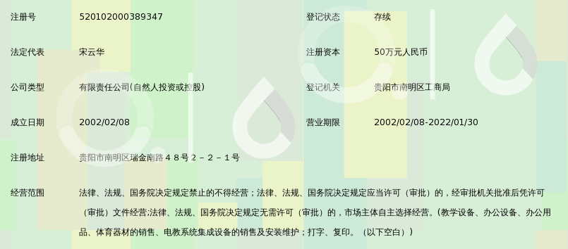 贵阳银华现代教育设备有限公司_360百科
