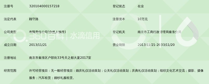 南京顾家婚庆礼仪有限公司_360百科