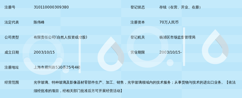 上海海鸥有色光学玻璃有限公司_360百科