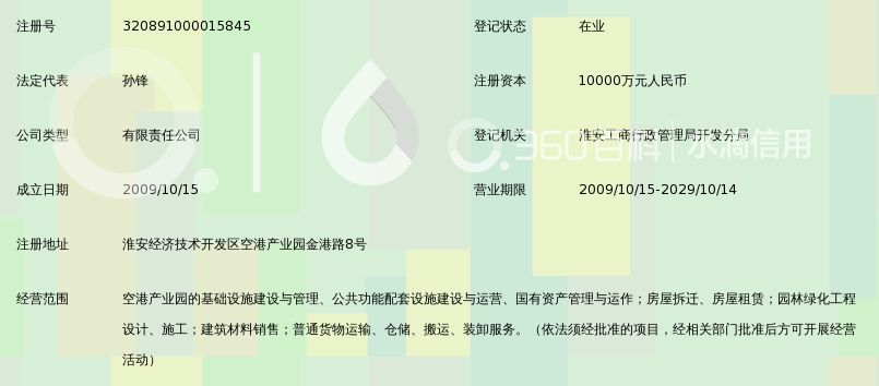 淮安空港产业园发展有限公司