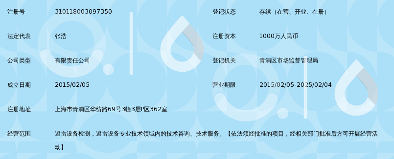 上海隆台避雷设备检测有限公司_360百科