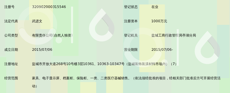 盐城国威家具有限公司